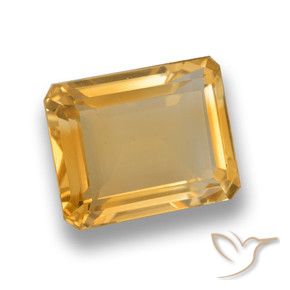 Citrino Arancio-Oro naturale da 4.82 ct, Ottagonale / Taglio smeraldo, VVS-VS