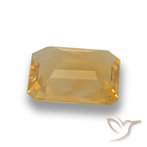 Citrino Oro medio naturale da 3.81 ct, Ottagonale / Taglio smeraldo, VVS