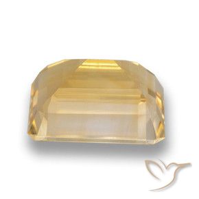 Citrino Oro medio naturale da 4.46 ct, Ottagonale / Taglio smeraldo, VVS-VS
