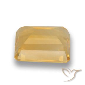 Citrino Oro medio naturale da 4.43 ct, Ottagonale / Taglio smeraldo, VVS