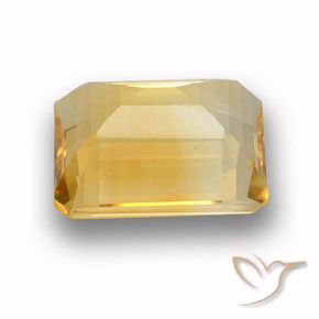 Citrino Oro medio naturale da 3.99 ct, Ottagonale / Taglio smeraldo, VVS