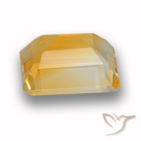 Citrino Arancio-Oro naturale da 4.49 ct, Ottagonale / Taglio smeraldo, VVS-VS