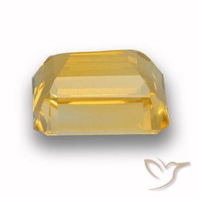 Citrino Oro medio naturale da 4.66 ct, Ottagonale / Taglio smeraldo, VVS-VS