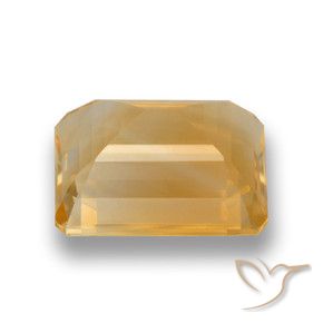 Citrino Arancio-Oro naturale da 4.20 ct, Ottagonale / Taglio smeraldo, VVS-VS