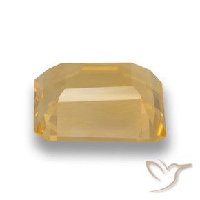 Citrino Oro medio naturale da 4.05 ct, Ottagonale / Taglio smeraldo, VVS-VS