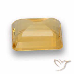 Citrino Oro medio naturale da 4.38 ct, Ottagonale / Taglio smeraldo, VVS