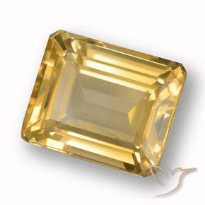 Citrino Oro naturale da 4.67 ct, Ottagonale / Taglio smeraldo, VVS-VS