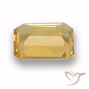 Citrino Oro naturale da 3.37 ct, Ottagonale / Taglio smeraldo, VVS-VS