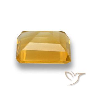 Citrino Oro naturale da 4.27 ct, Ottagonale / Taglio smeraldo, VVS-VS