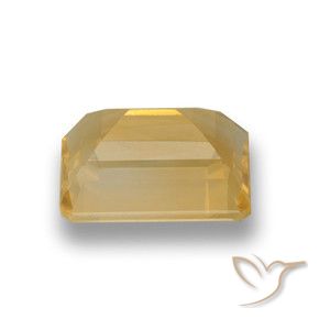 Citrino Oro medio naturale da 4.20 ct, Ottagonale / Taglio smeraldo, VVS