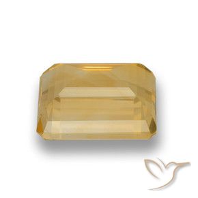 Citrino Oro naturale da 4.65 ct, Ottagonale / Taglio smeraldo, VVS