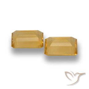 Gemme di Citrino Oro naturale da 7.53 ct, Ottagonale / Taglio smeraldo, VVS-VS