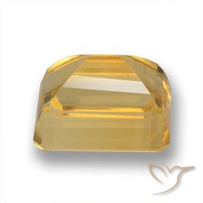 Citrino Arancio chiaro-Oro naturale da 7.28 ct, Ottagonale / Taglio smeraldo, VVS-VS