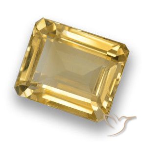 Citrino Dorato naturale da 4.46 ct, Ottagonale / Taglio smeraldo, VVS