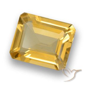 Citrino Oro medio naturale da 3.61 ct, Ottagonale / Taglio smeraldo, VVS
