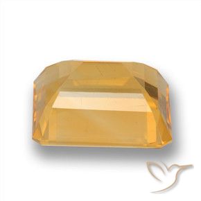 Citrino Arancio-Oro naturale da 5.42 ct, Ottagonale / Taglio smeraldo, VS