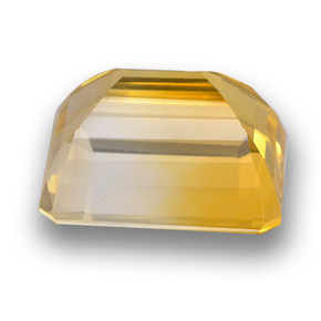 Citrino Arancio Dorato Profondo naturale da 5.90 ct, Taglio smeraldo, VVS-VS