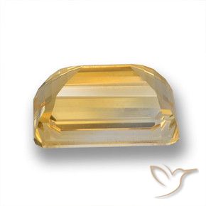 Citrino Dorato scuro naturale da 4.96 ct, Ottagonale / Taglio smeraldo, VVS