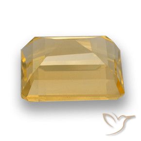 Citrino Arancio-Oro naturale da 4.41 ct, Ottagonale / Taglio smeraldo, VVS
