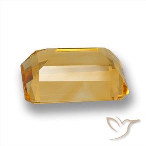 Citrino Arancio medio-chiaro-oroG naturale da 6.26 ct, Ottagonale / Taglio smeraldo, VVS-VS