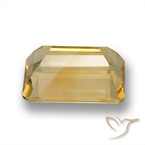 Citrino Oro naturale da 7.29 ct, Ottagonale / Taglio smeraldo, VVS-VS