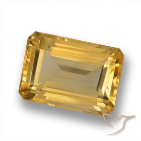 Citrino Oro medio naturale da 7.86 ct, Ottagonale / Taglio smeraldo, VVS-VS