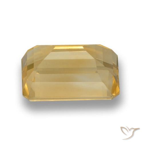 Citrino Oro naturale da 7.85 ct, Ottagonale / Taglio smeraldo, VVS-VS