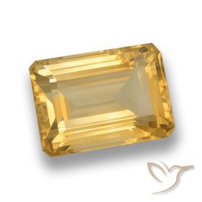 Citrino Oro medio naturale da 7.80 ct, Ottagonale / Taglio smeraldo, VVS-VS