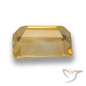 Citrino Oro naturale da 6.63 ct, Ottagonale / Taglio smeraldo, VVS-VS