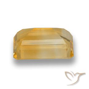 Citrino Arancio Dorato Profondo naturale da 7.06 ct, Ottagonale / Taglio smeraldo, VVS