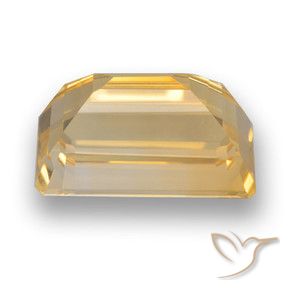 Citrino Arancio chiaro-Oro naturale da 4.53 ct, Ottagonale / Taglio smeraldo, VVS-VS