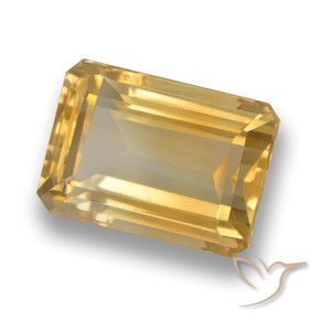 Citrino Oro naturale da 8.66 ct, Ottagonale / Taglio smeraldo, VVS