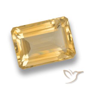Citrino Oro naturale da 7.50 ct, Ottagonale / Taglio smeraldo, VVS