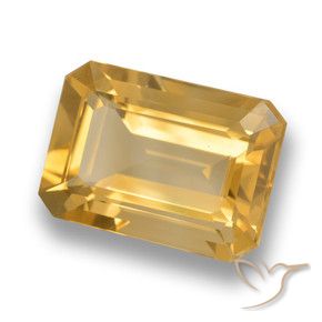 Citrino Arancio-Oro naturale da 6.82 ct, Ottagonale / Taglio smeraldo, VVS