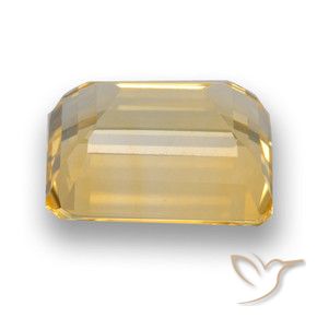 Citrino Oro medio naturale da 4.55 ct, Ottagonale / Taglio smeraldo, VVS