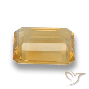 Citrino Oro medio naturale da 4.96 ct, Ottagonale / Taglio smeraldo, VVS-VS