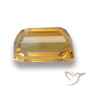 Citrino Arancio-Oro naturale da 5.53 ct, Ottagonale / Taglio smeraldo, VVS