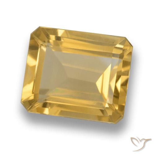 Citrino Arancio dorato naturale da 5.12 ct, Cuscino, VS