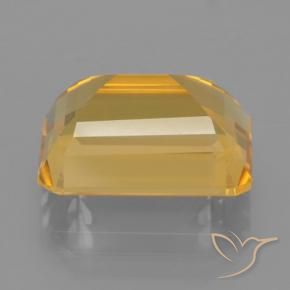 Citrino Dorato scuro naturale da 7.44 ct, Ottagonale / Taglio smeraldo, VVS-VS