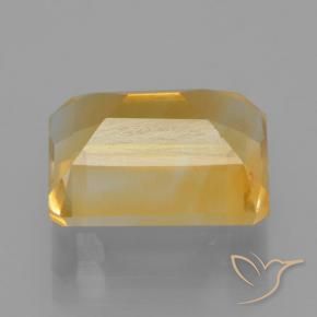 Citrino Dorato scuro naturale da 4.54 ct, Ottagonale / Taglio smeraldo, VS