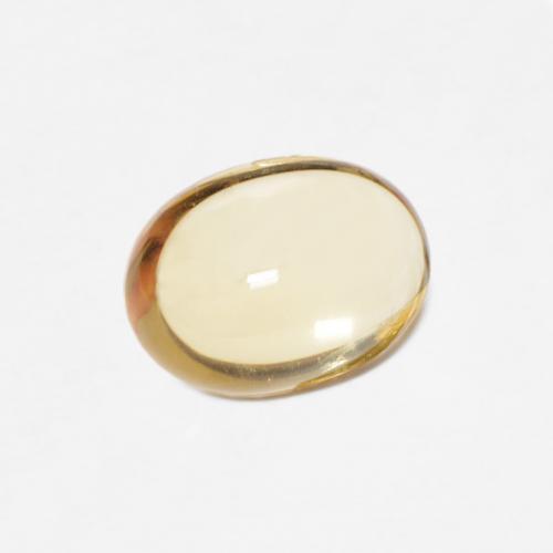 Citrino naturale dorato da 1,40 ct, taglio ovale, trasparente