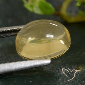 Citrino Giallo chiaro naturale da 2.24 ct, Ovale, Trasparente