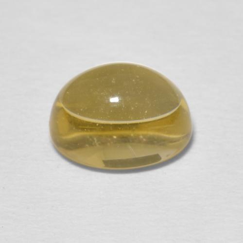 Citrino Color crema naturale da 1.78 ct, Ovale, Trasparente