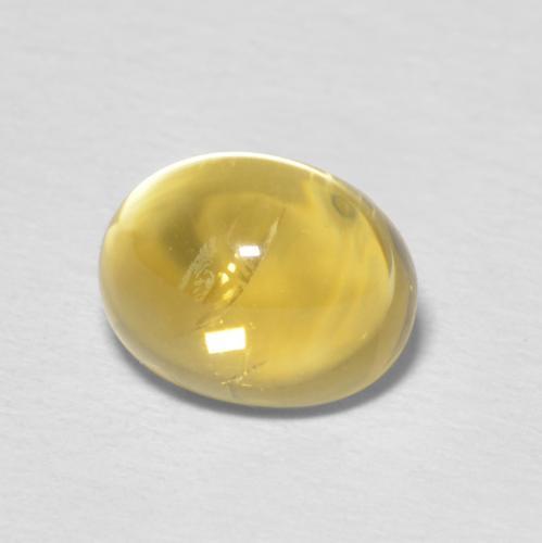 1.86ct Naturale Giallo dorato chiaro Citrino, Ovale, Trasparente
