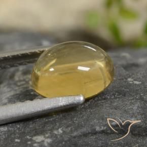 Citrino Oro chiaro naturale da 1.30 ct, Ovale, Trasparente