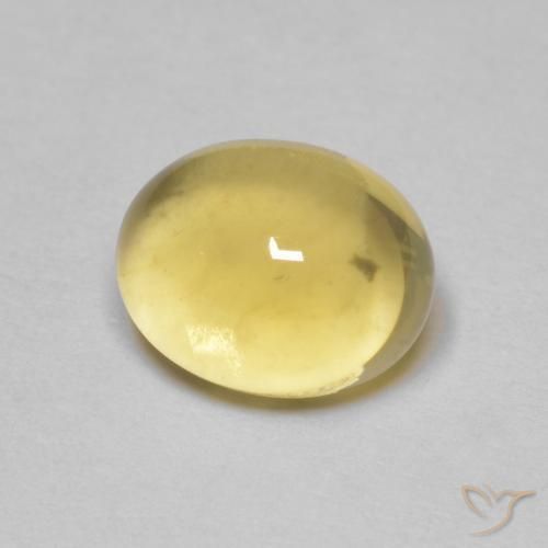 2.45ct Naturale Oro chiaro Citrino, Ovale, Trasparente