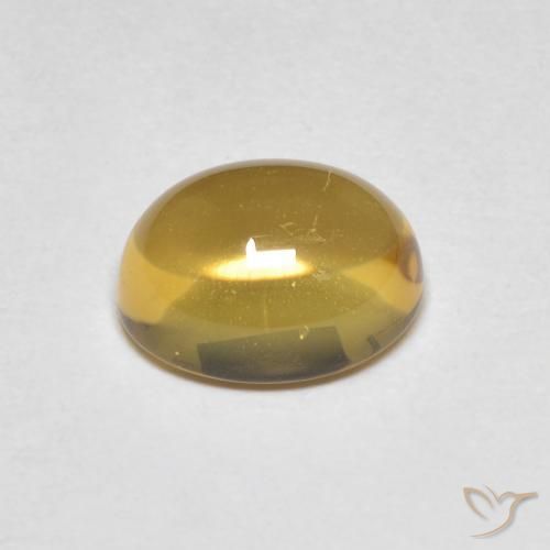 Citrino Giallo chiaro naturale da 2.11 ct, Ovale, Trasparente