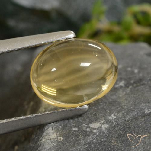 Citrino Oro chiaro naturale da 1.88 ct, Ovale, Trasparente