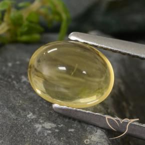 Citrino Oro chiaro naturale da 1.43 ct, Ovale, Trasparente