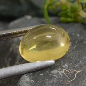 Citrino Oro chiaro naturale da 1.43 ct, Ovale, Trasparente